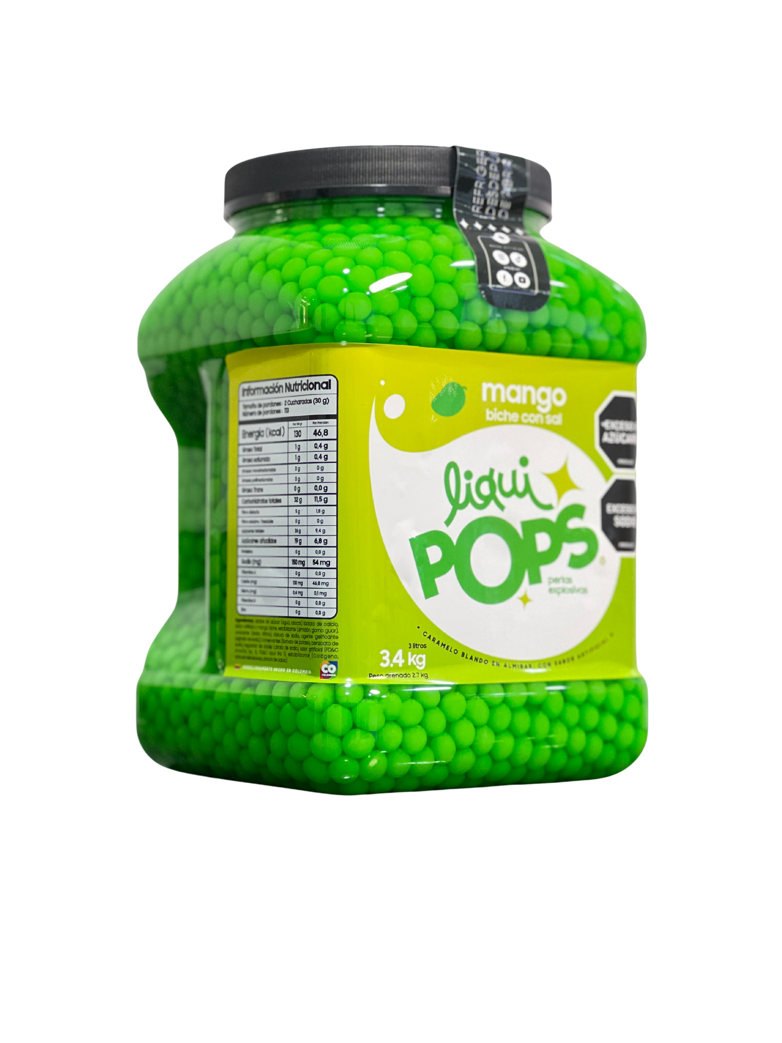 LiquiPops — liquipops sabor a mango biche con sal x 3400